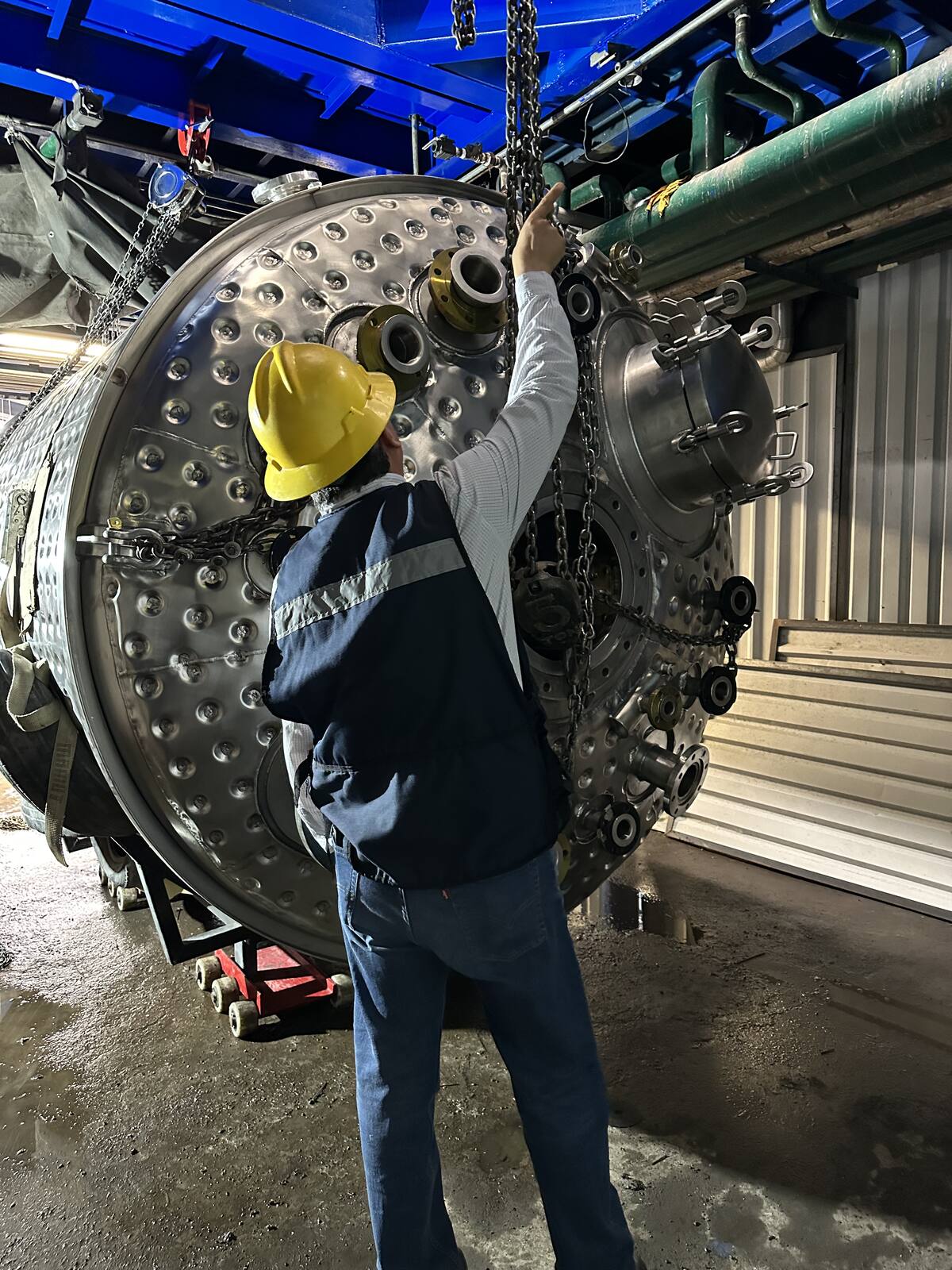 Reactor 1 con sistema de agitación · foto 8